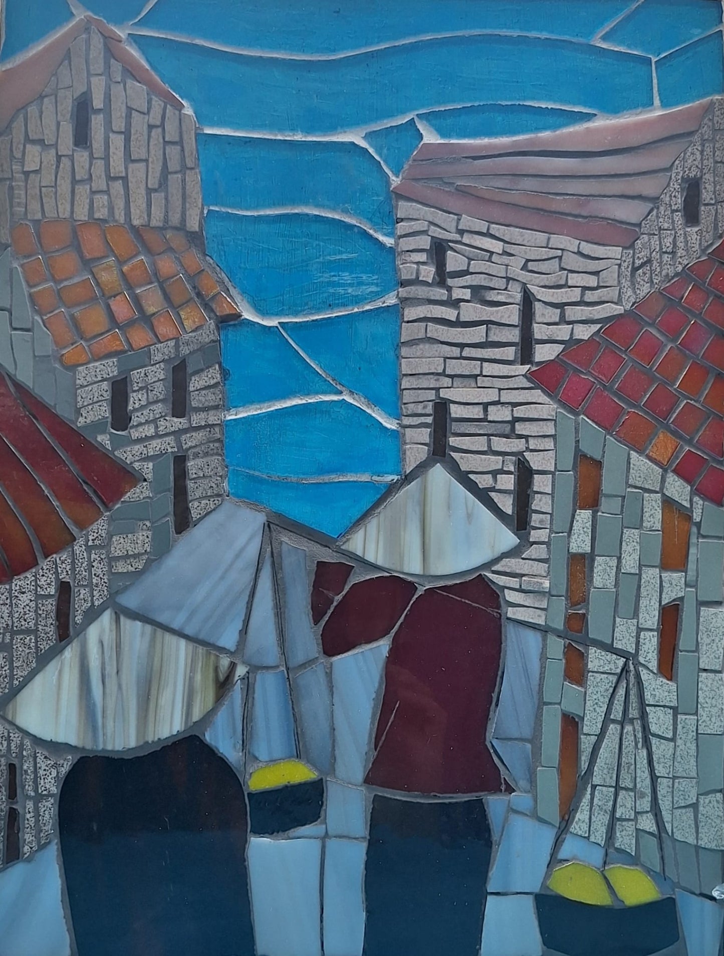 24.5cm x 32.5cm - Mosaic - Memories of Vietnam