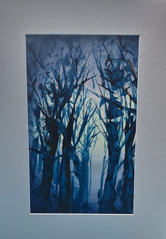 25cm x 35cm - Print - A Ghostly Wood