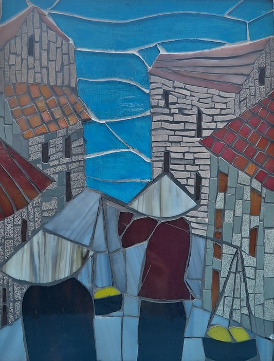 24.5cm x 32.5cm - Mosaic - Memories of Vietnam