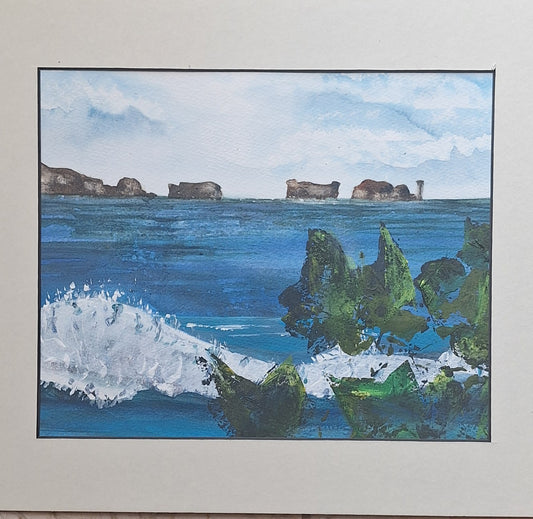 Rough seas